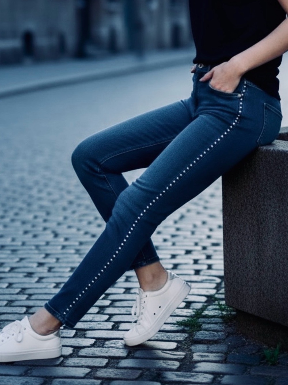 CURRENT/ELLOITT➕The Caballo Stiletto Jean